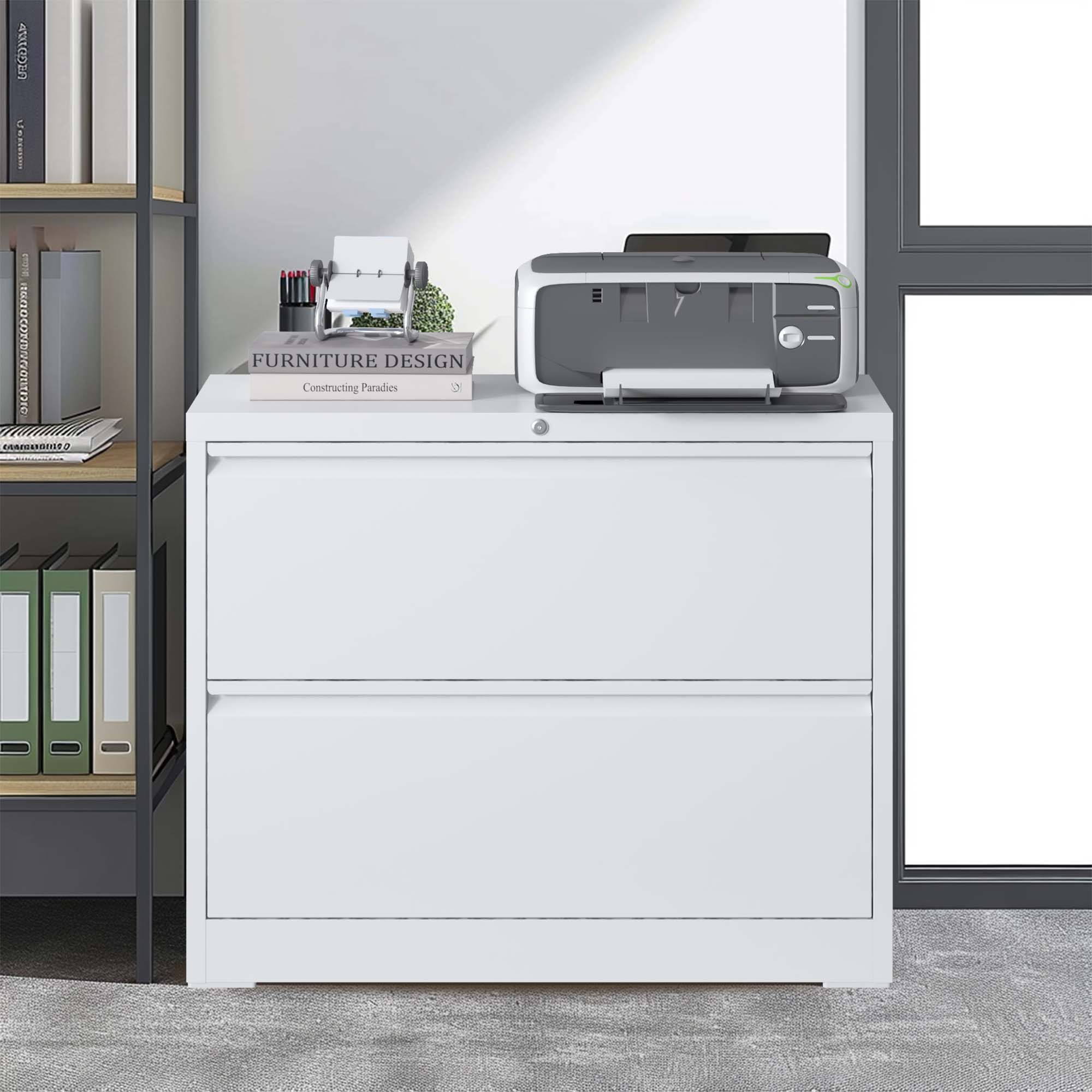 Premium Drawer Metal Lateral File Cabinet With Lock