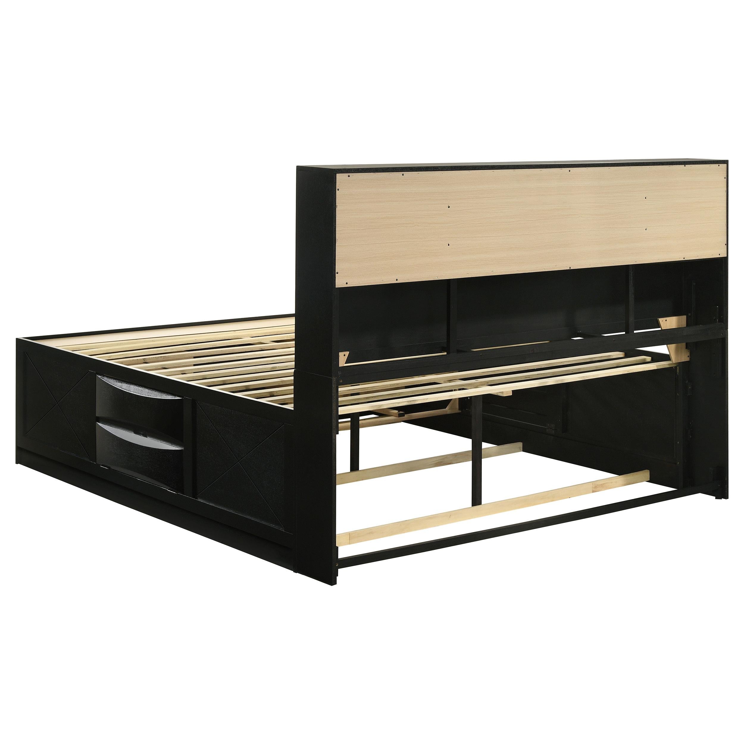Diamond Modern Furniture COA Briana King Bed with Storage 202701KE IMAGE 4