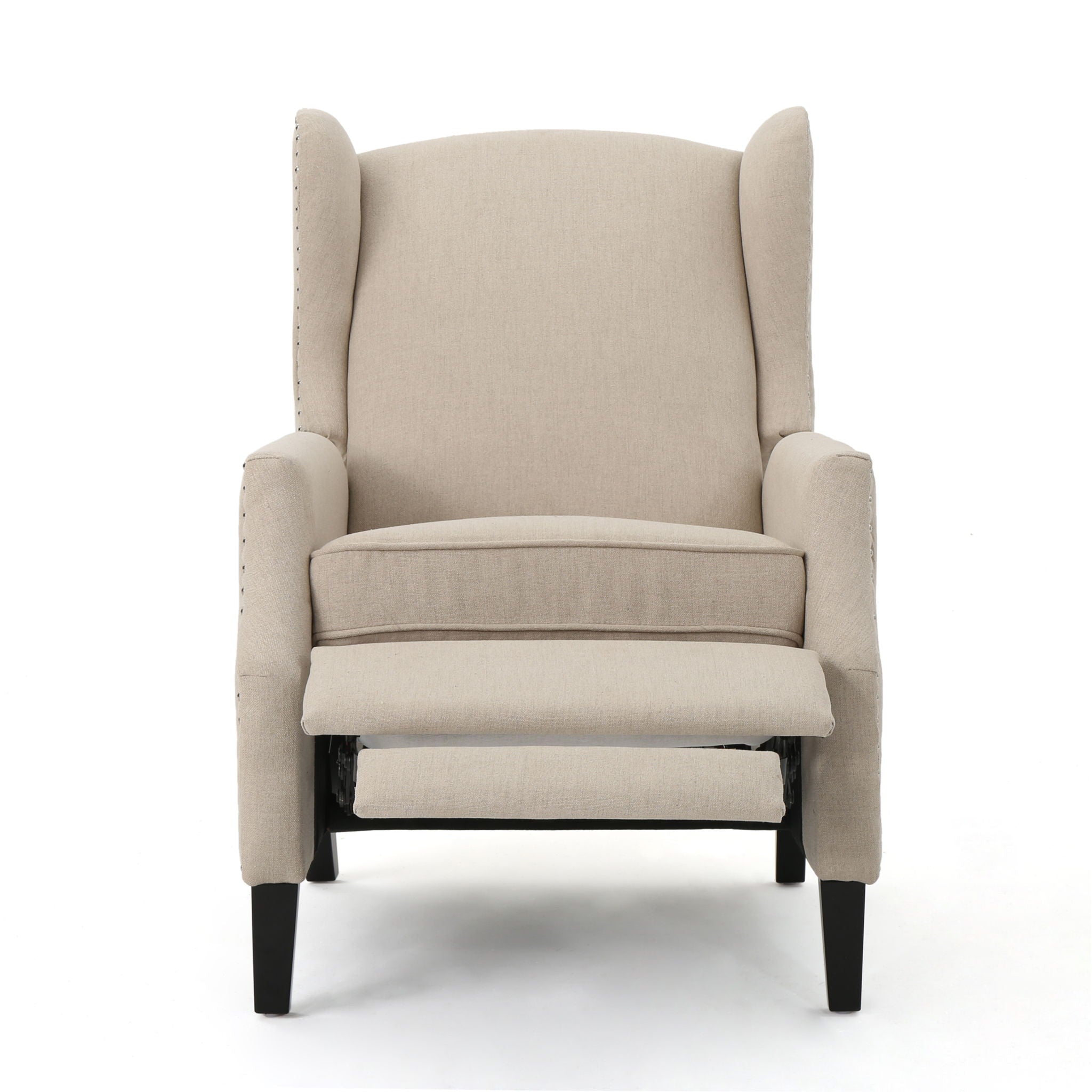 Westeros Wing Back Fabric Upholstered Recliner