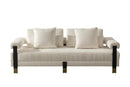 Divani Casa Stratford - Modern Off-White Fabric Sofa Set