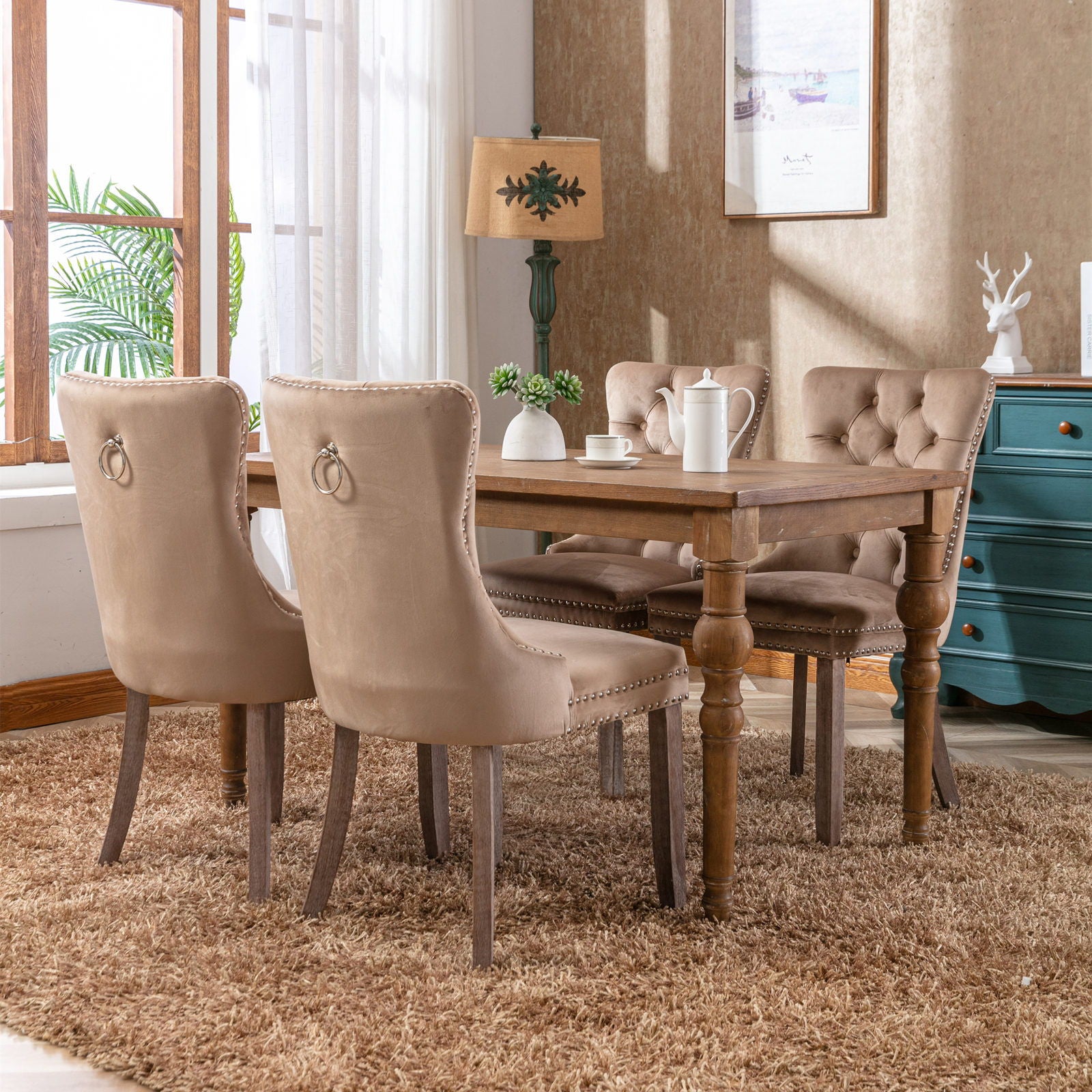 Nikki - High-End Tufted Dining Chair (Set of 2)