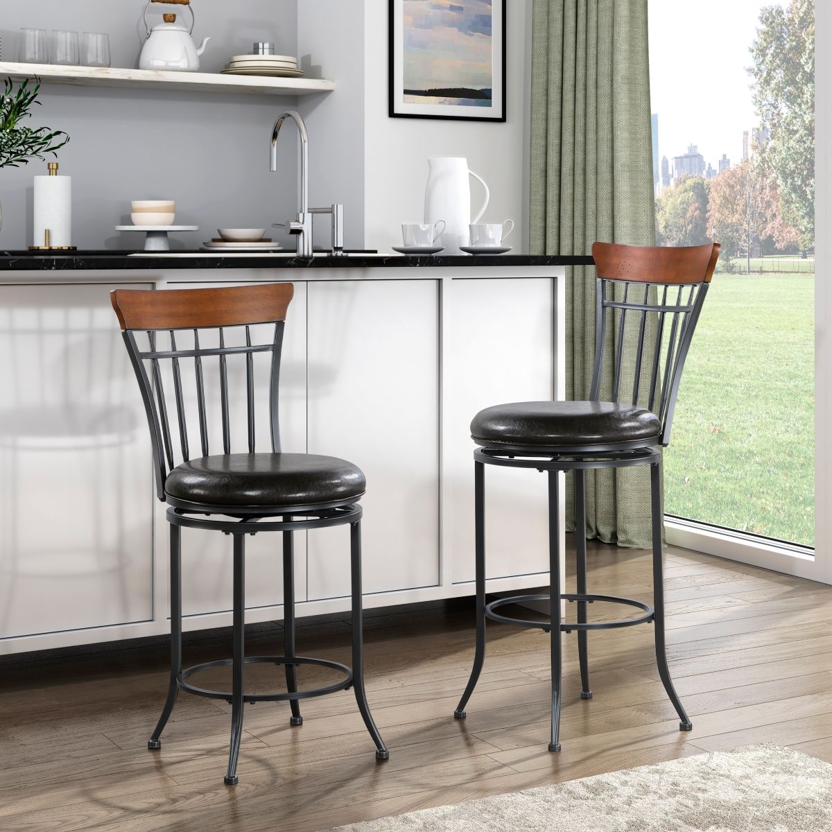 Ira - Swivel Bar Chair