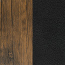 Santana  Pub Height Bar Table Set Weathered Chestnut