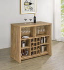 Topanga Engineered Wood Freestanding Home Bar