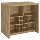 Topanga Engineered Wood Freestanding Home Bar