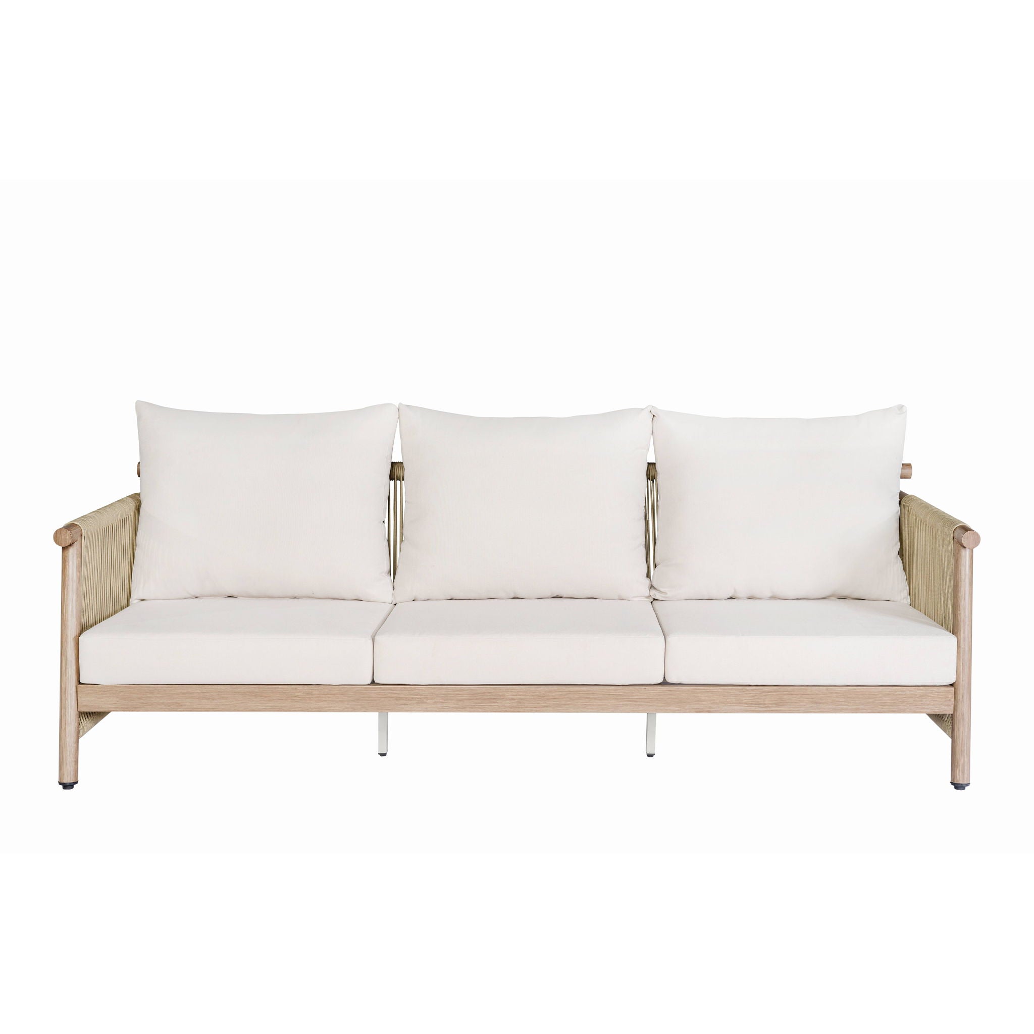 Zira - 5 Piece Patio Sofa Set - Beige