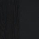 Arika Leatherette Upholstered Swivel Dining Arm Chair Black