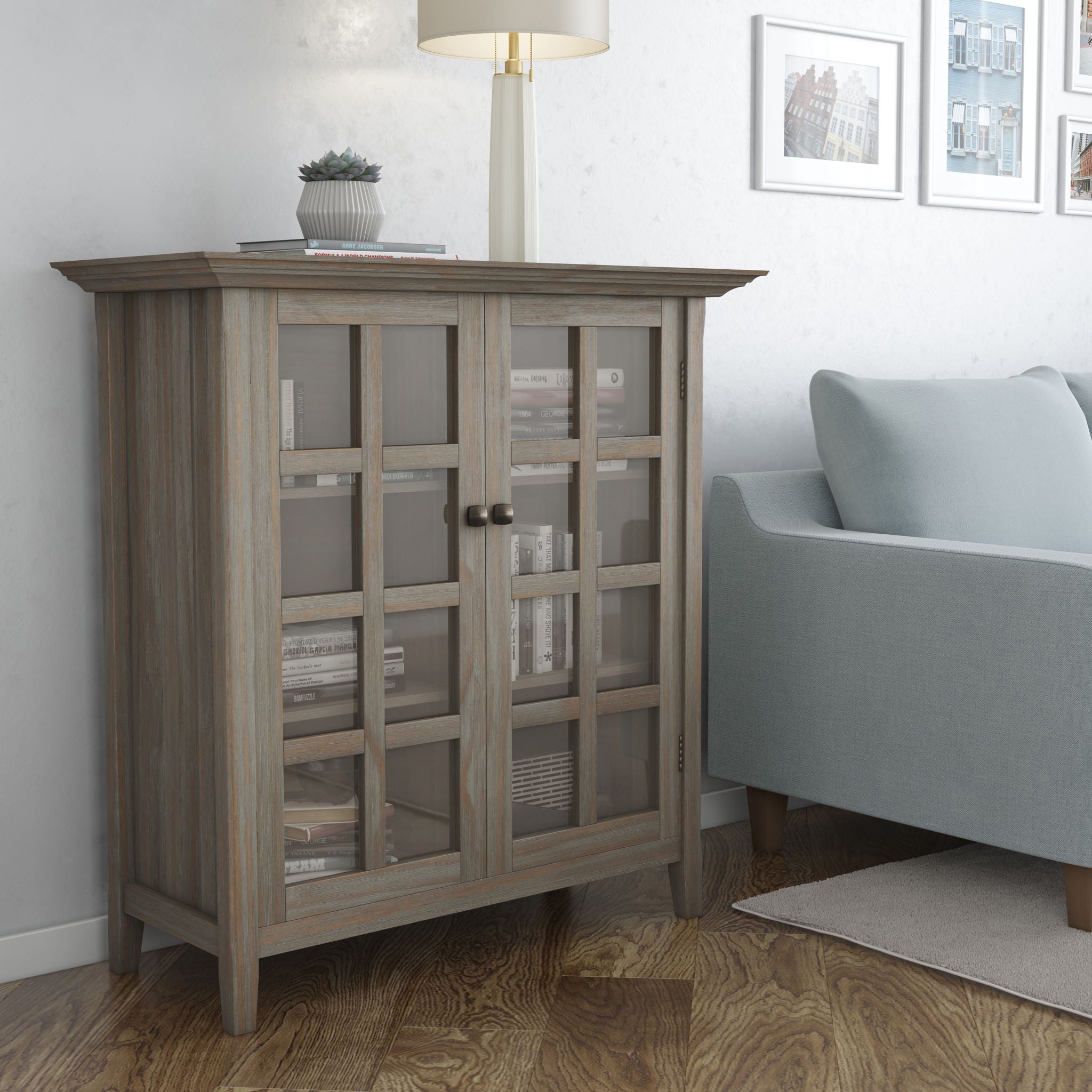 Acadian - Medium Storage Cabinet, Handcrafted
