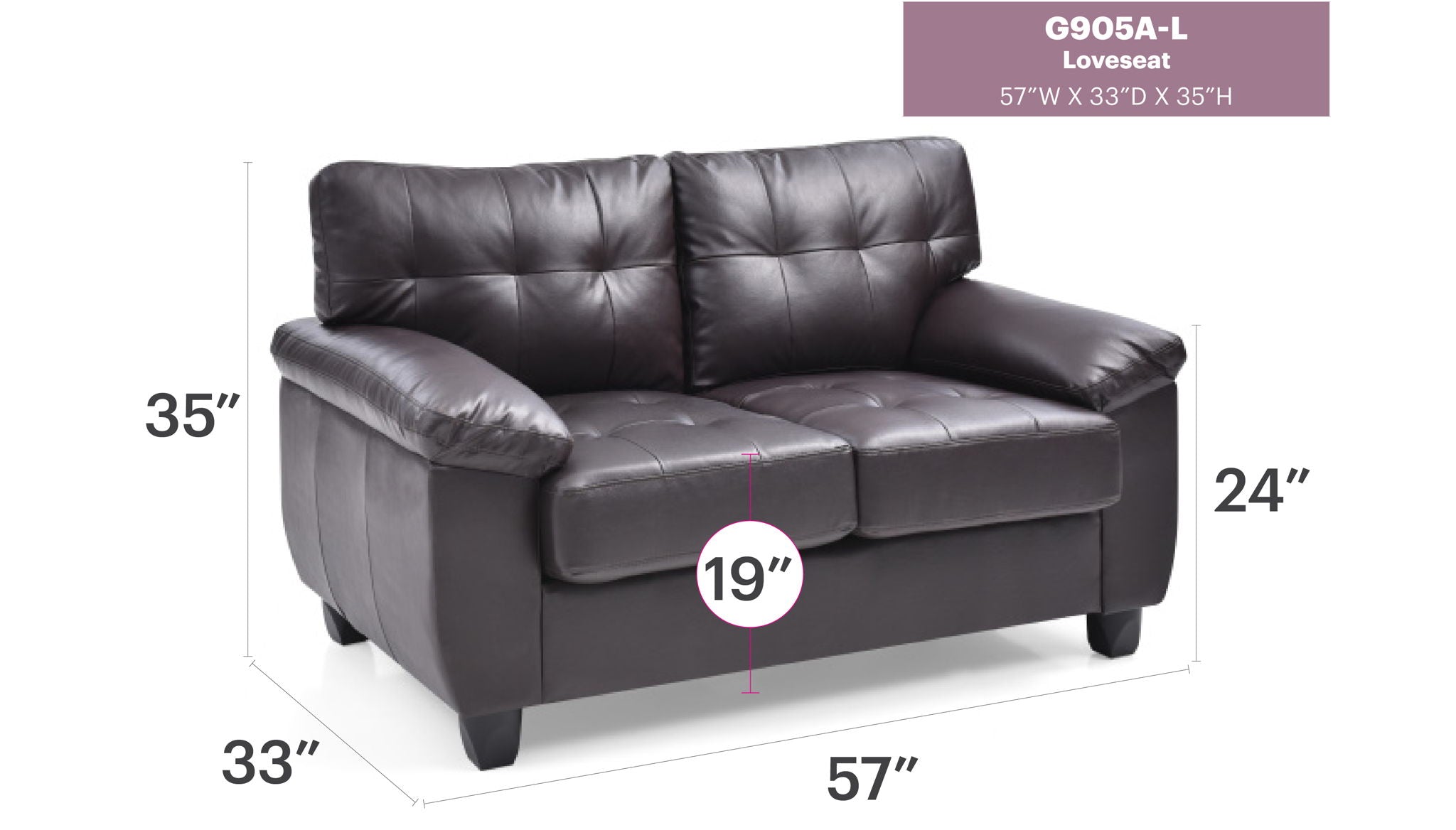 Gallant - Loveseat