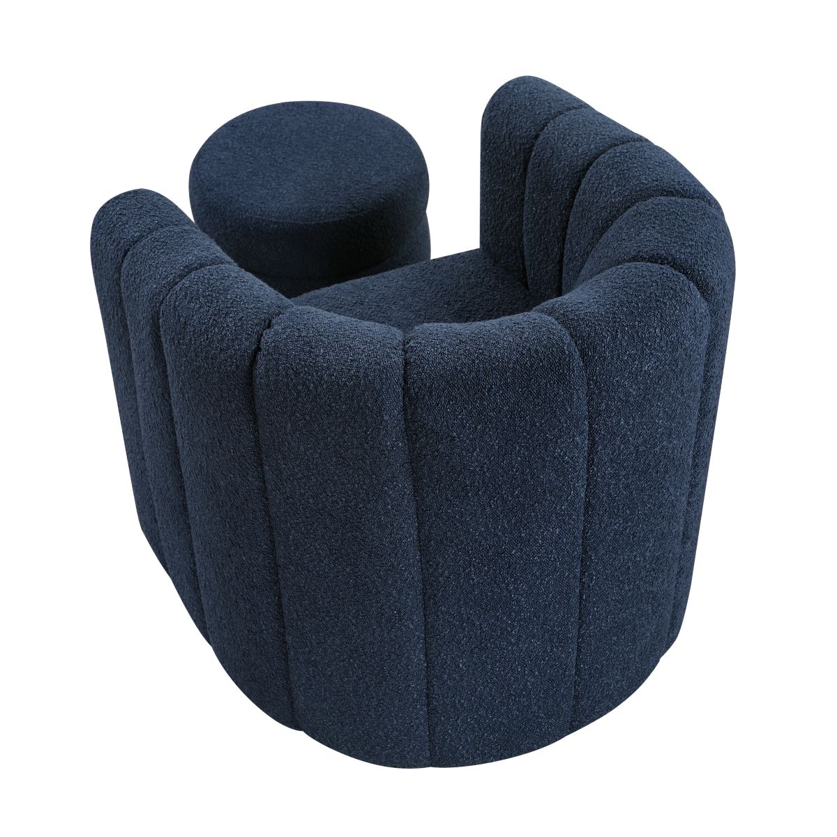 Delaney - Swivel Chair With Ottoman