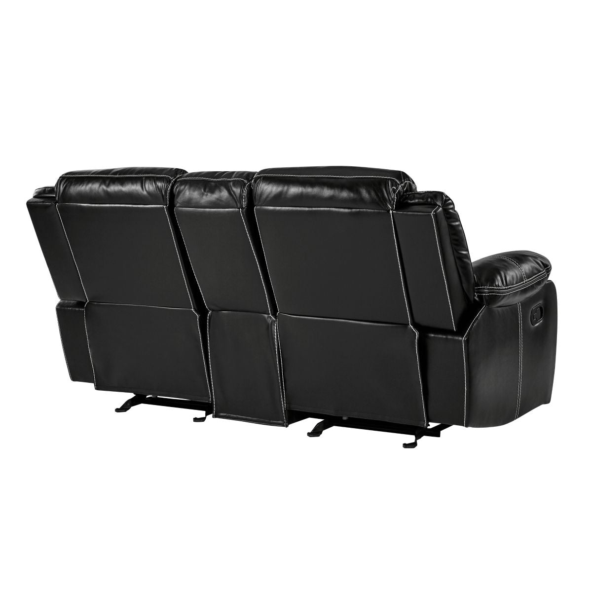 Bastrop - Double Glider Reclining Loveseat With Center Console