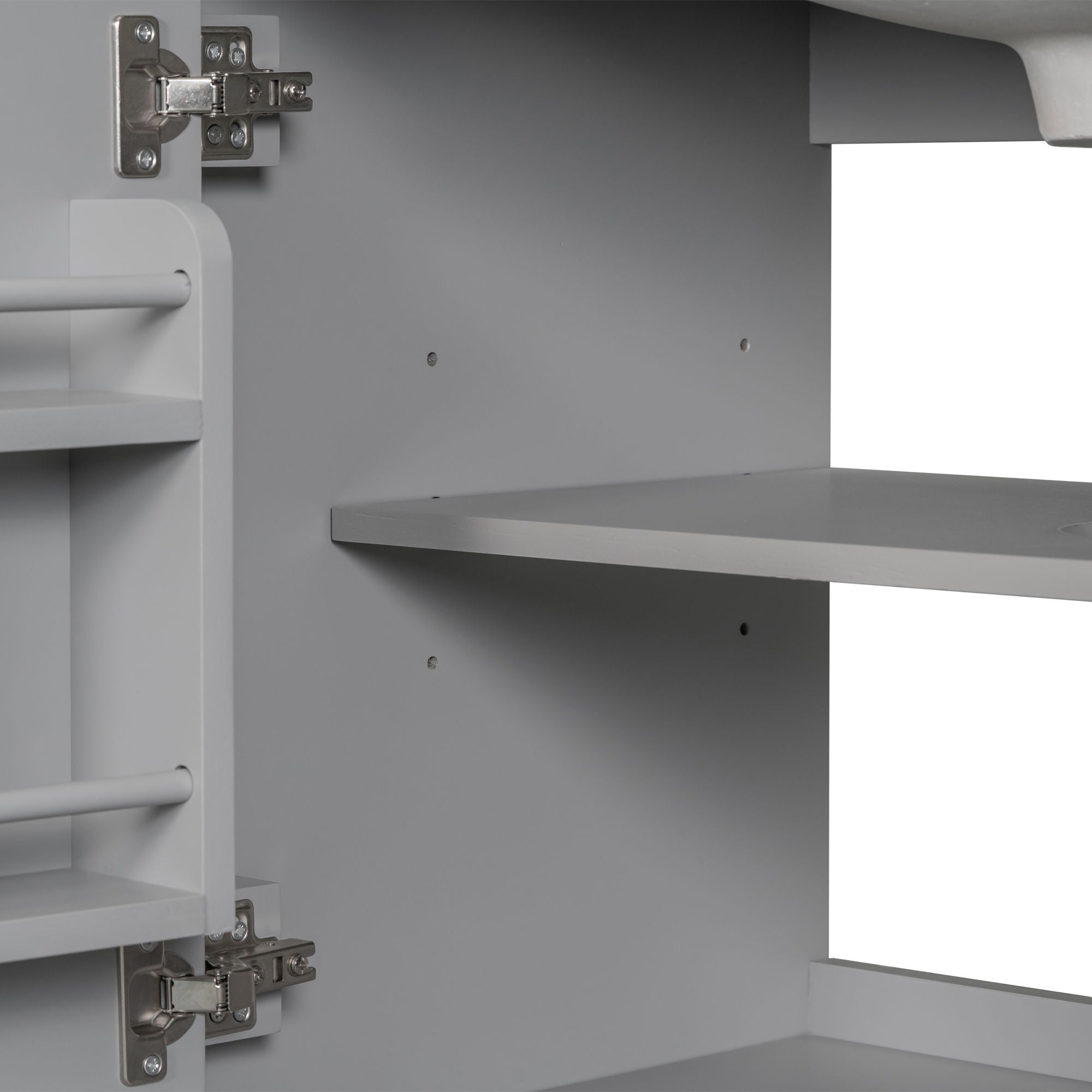 Modern Bathroom Vanity Base Only With Doors And Drawer