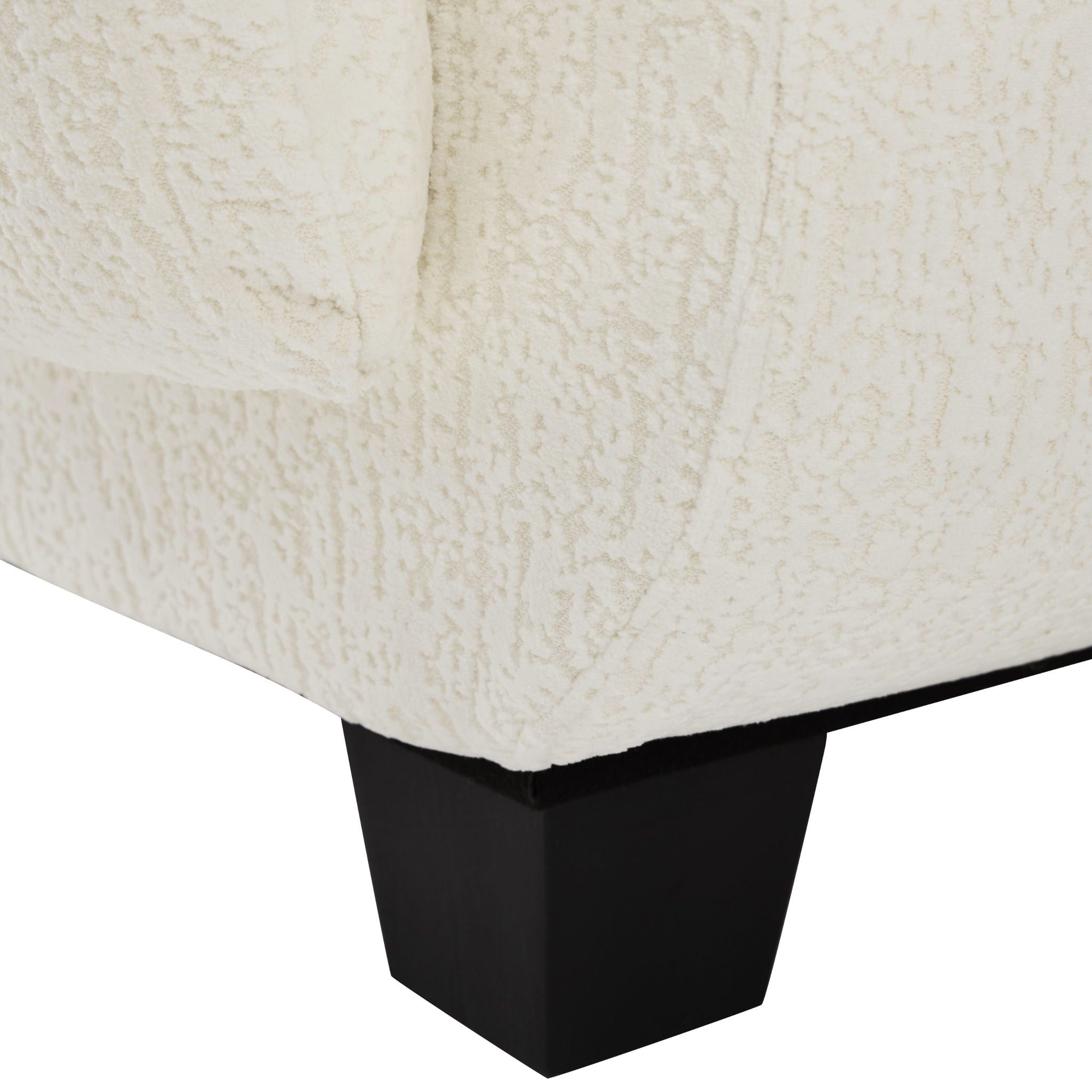 3 Seater Sofa Couch With Curved Armrests