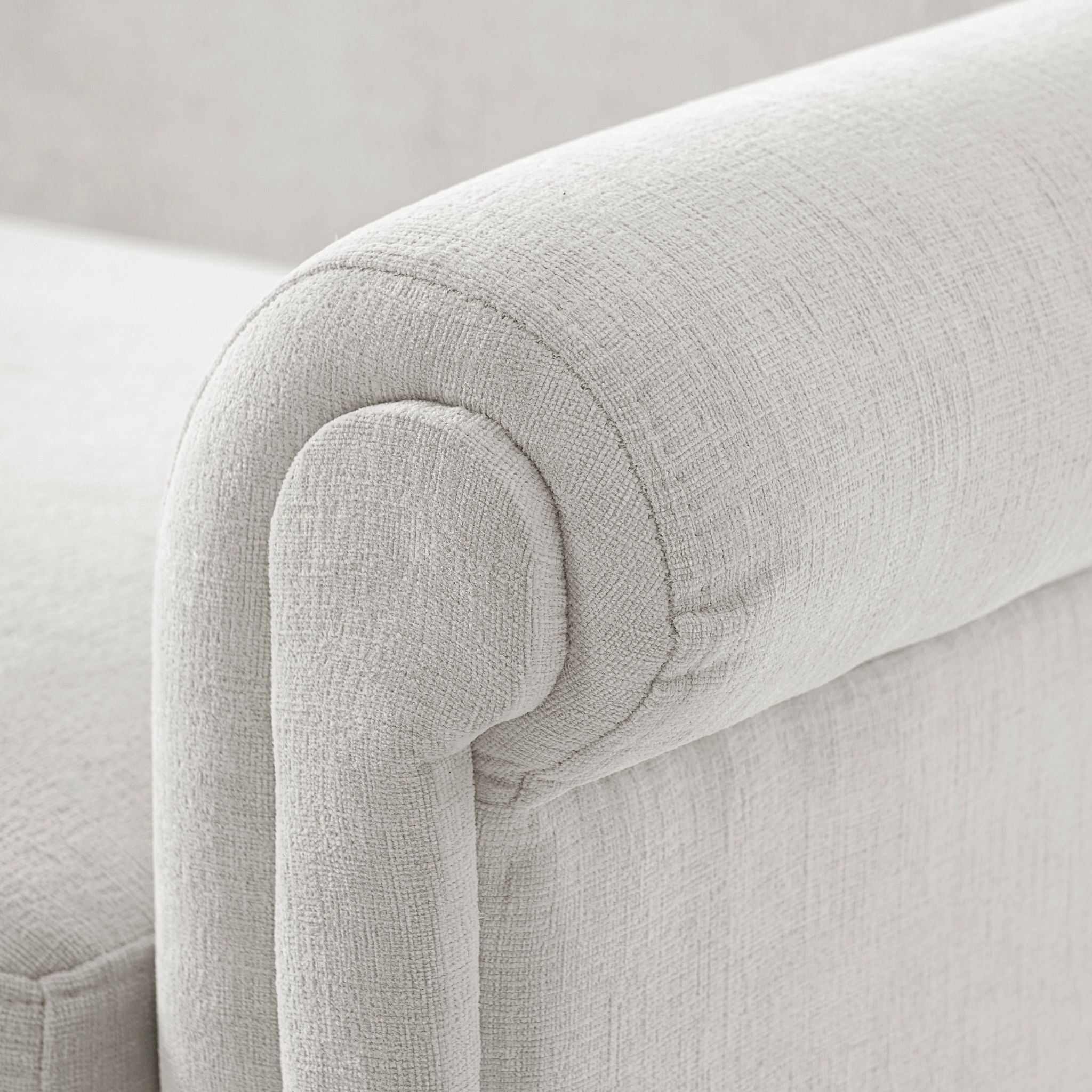 Loveseat Sofa, 2 Seater Couch With Rolled Arms