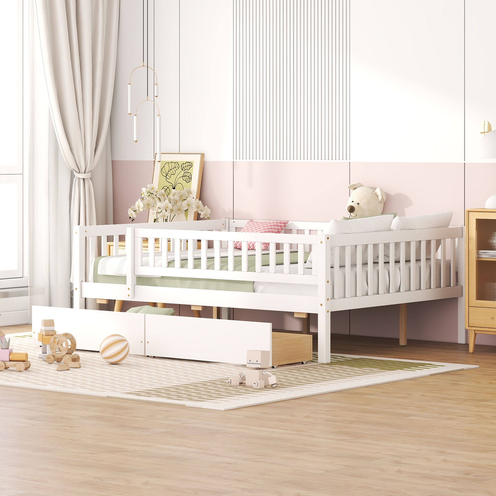 Multi Functional Wooden Daybed Bed