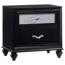Barzini  California King Bedroom Set Black