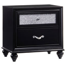 Barzini  California King Bedroom Set Black