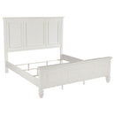Sandy Beach  California King Bedroom Set Black