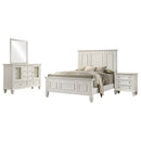 Sandy Beach  California King Bedroom Set Black