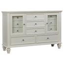 Sandy Beach  California King Bedroom Set Black