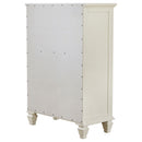Sandy Beach 5-drawer Bedroom Chest Black