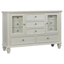 Sandy Beach  California King Bedroom Set Black