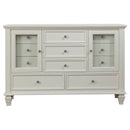 Sandy Beach  California King Bedroom Set Black