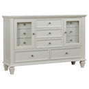 Sandy Beach  California King Bedroom Set Black