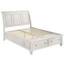 Sandy Beach  California King Bedroom Set Black