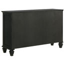 Sandy Beach  California King Bedroom Set Black