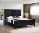 Sandy Beach 63-inch California King Panel Bed Cream White
