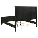 Sandy Beach  California King Bedroom Set Black