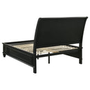 Sandy Beach  California King Bedroom Set Black