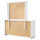 Felicity 6-drawer Dresser White High Gloss