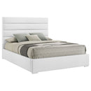 Felicity 53-inch Upholstered  Platform Bed White