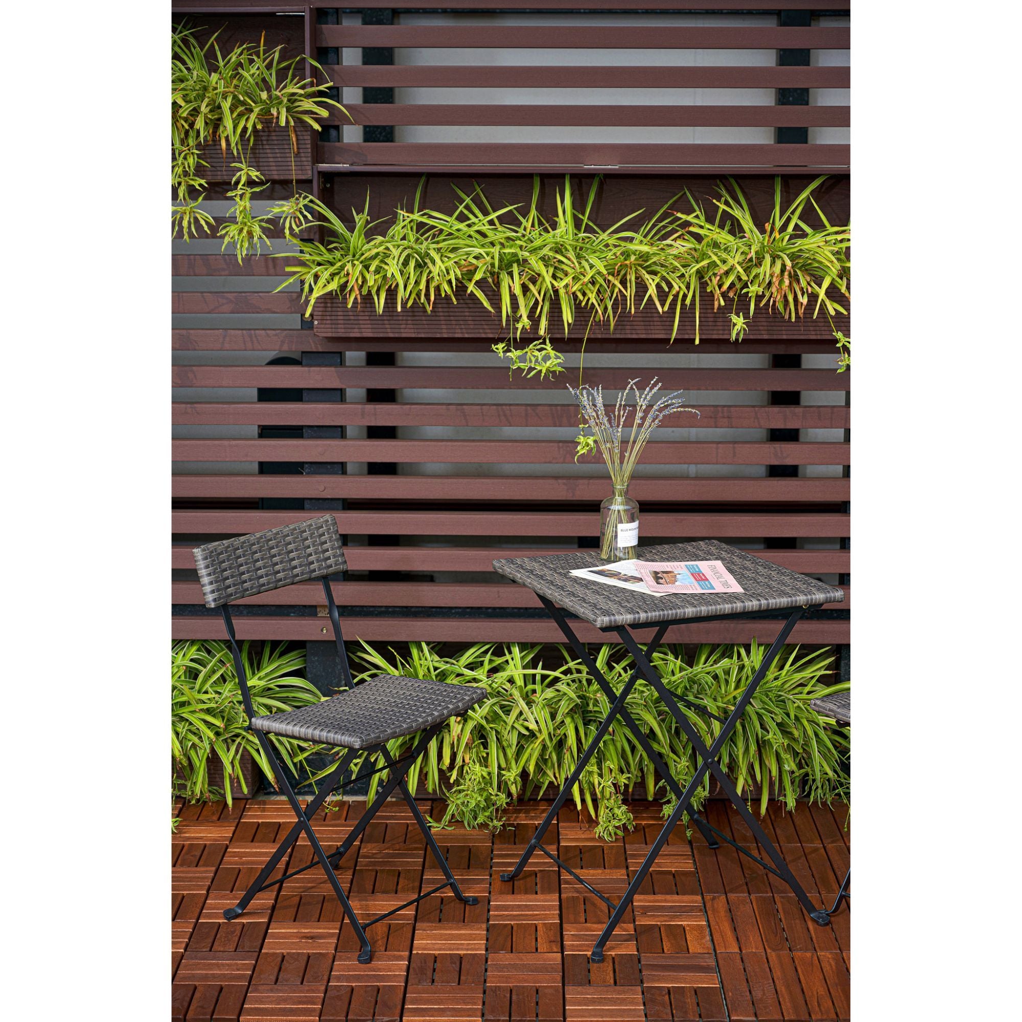 Interlocking Deck Tiles Checker Pattern, Square Acacia Hardwood Outdoor Flooring For Patio, Bancony, Pool Side