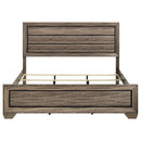 Kauffman Wood California King Panel Bed Dark Cocoa
