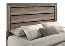 Kauffman Wood California King Panel Bed Dark Cocoa