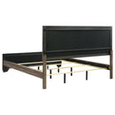 Kauffman Wood California King Panel Bed Dark Cocoa