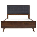 Robyn Wood California King Platform Bed Dark Walnut