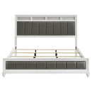 Barzini  California King Bedroom Set Black