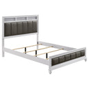 Barzini  California King Bedroom Set Black