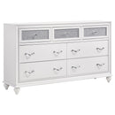Barzini  California King Bedroom Set Black