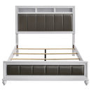 Barzini  California King Bedroom Set Black