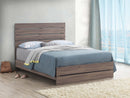 Brantford Wood  Panel Bed Barrel Oak