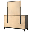 Watson 6-drawer Dresser Grey Oak