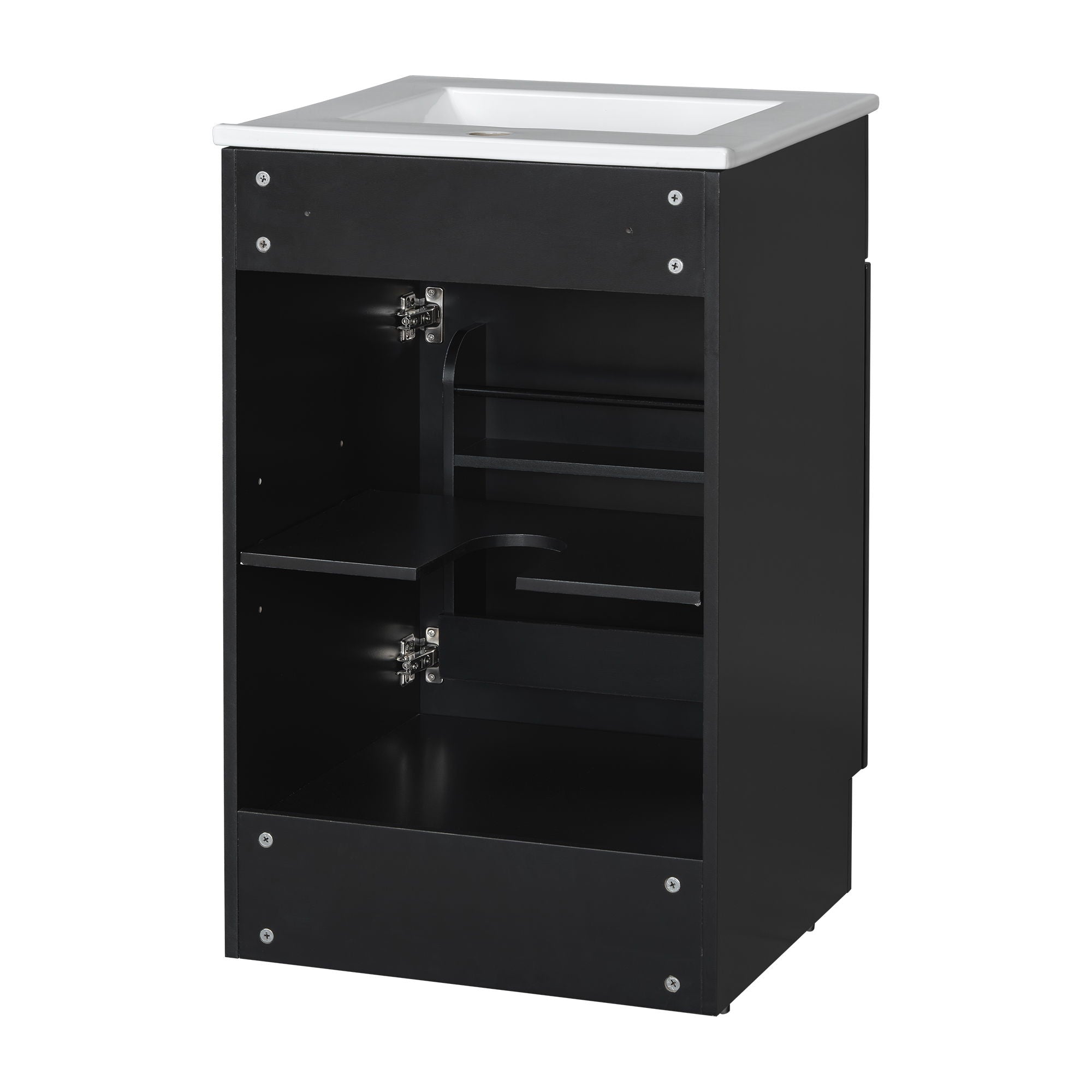 Bathroom Vanity With Sink, Cabinet With Adjustable Shelf
