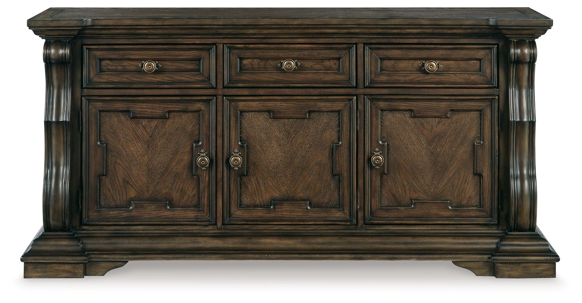 Maylee - Dining Room Buffet - Dark Brown