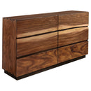 Winslow  California King Bedroom Set Smokey Walnut