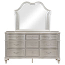 Evangeline 9-drawer Dresser Silver Oak